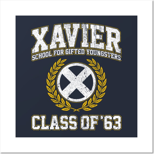 Xavier Class of 63 Wall Art by huckblade